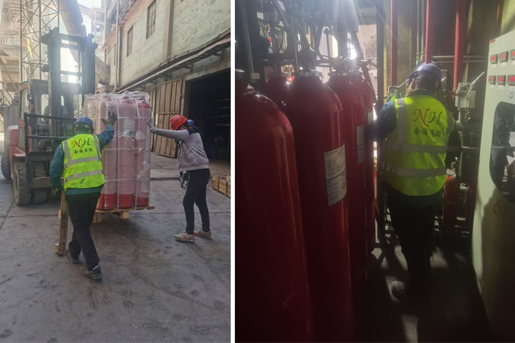 煤粉倉(cāng)高壓二氧化碳滅火裝置