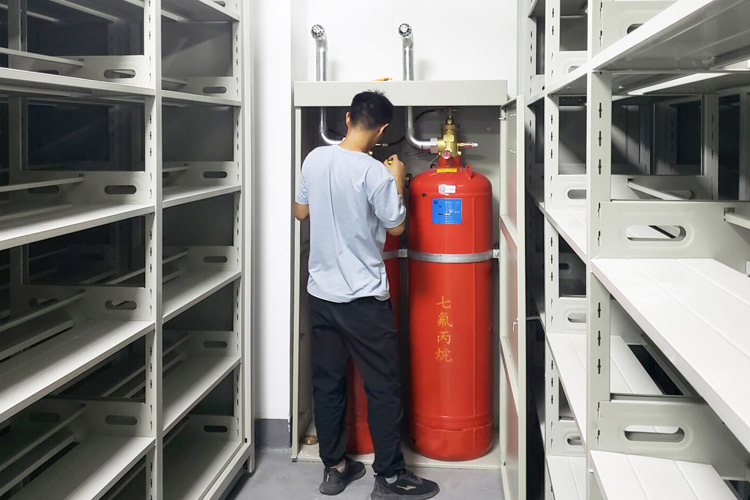 柜式七氟丙烷滅火裝置雙瓶