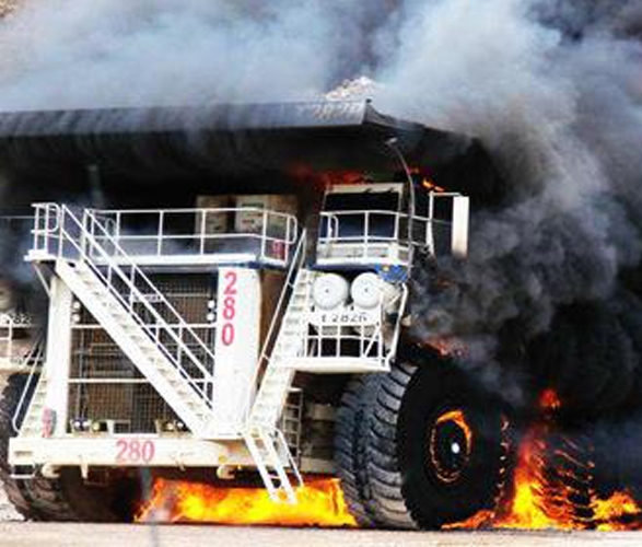 礦用車輛火災(zāi)原因