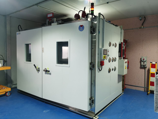 氫燃料電池環(huán)境模擬試驗(yàn)艙氣體滅火系統(tǒng)，念海消防助力上海上器集團(tuán)產(chǎn)品安全