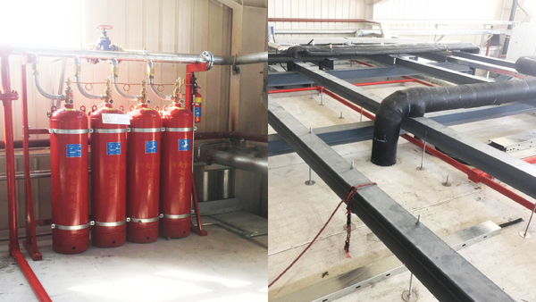 大運汽車高低溫環(huán)境實驗艙氣體消防系統(tǒng)