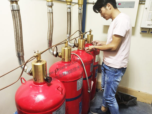 七氟丙烷氣瓶過期了