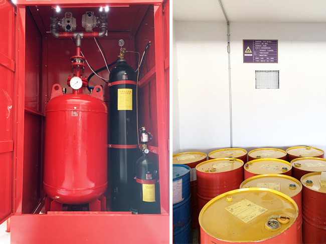 ?；穫}(cāng)庫(kù)自動(dòng)滅火系統(tǒng)裝置安裝