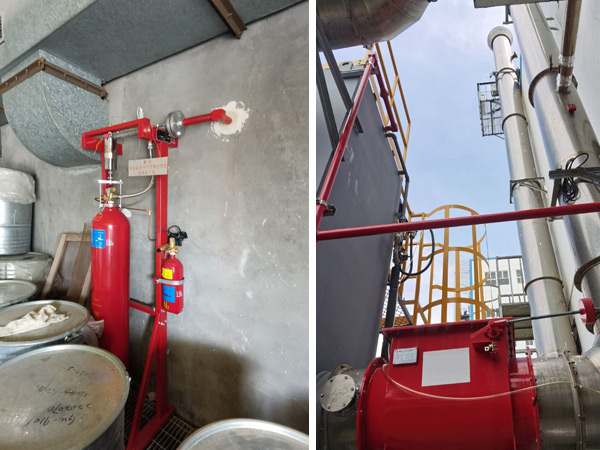 除塵器氣體滅火系統(tǒng)