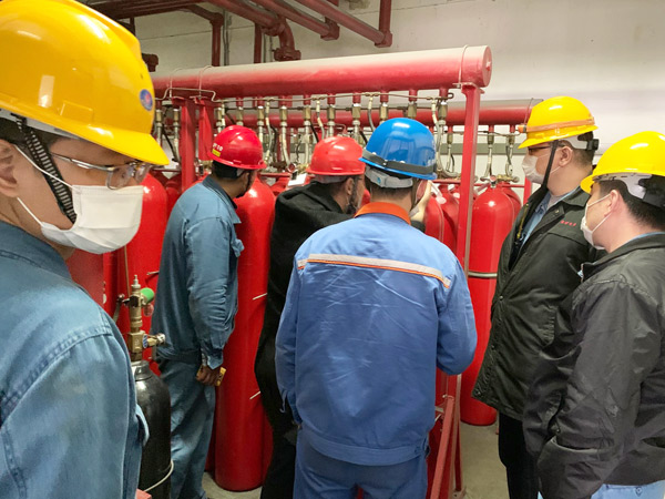 七氟丙烷ig541消防氣瓶檢測施工方案