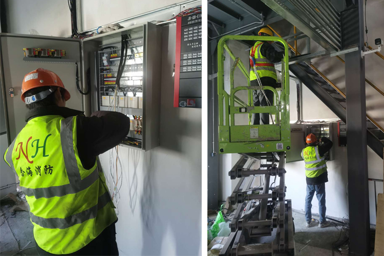 整車(chē)電動(dòng)增程器熱試設(shè)備消防滅火系統(tǒng)