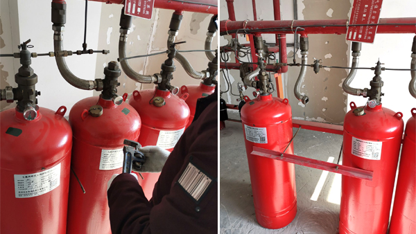 七氟丙烷氣瓶檢測充裝